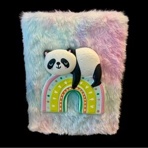 🌈 Dreamy & Soft: Pen+Gear Squishy Panda Rainbow Journal